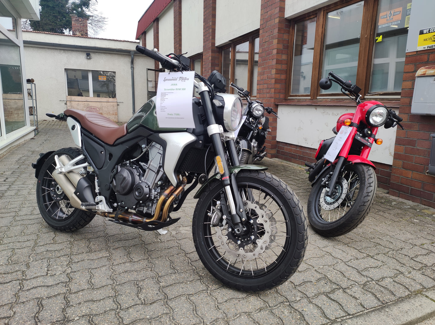 Jawa Scrambler Neufahrzeug RVM 500 by JAWA Scrambler