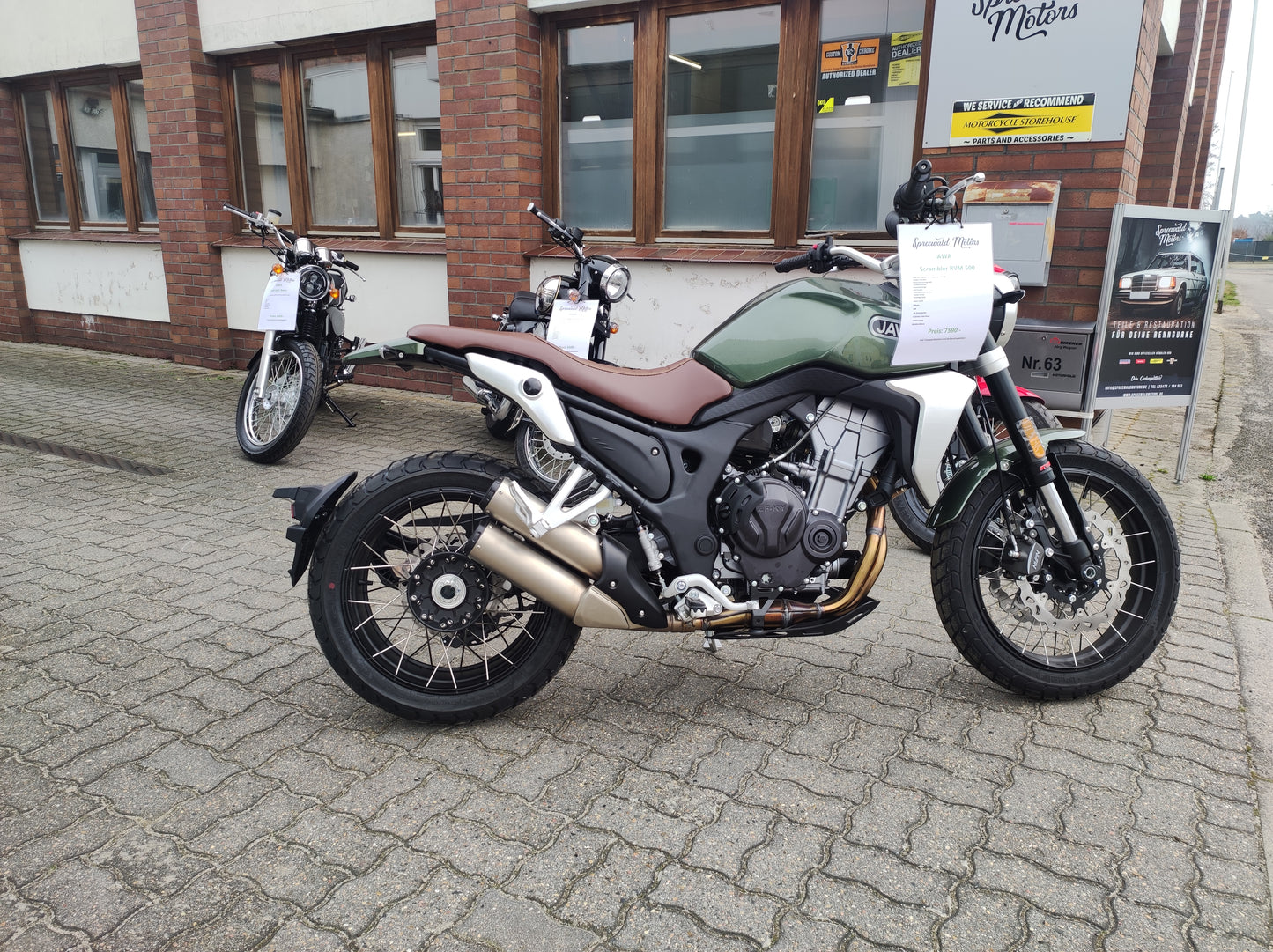 Jawa Scrambler Neufahrzeug RVM 500 by JAWA Scrambler