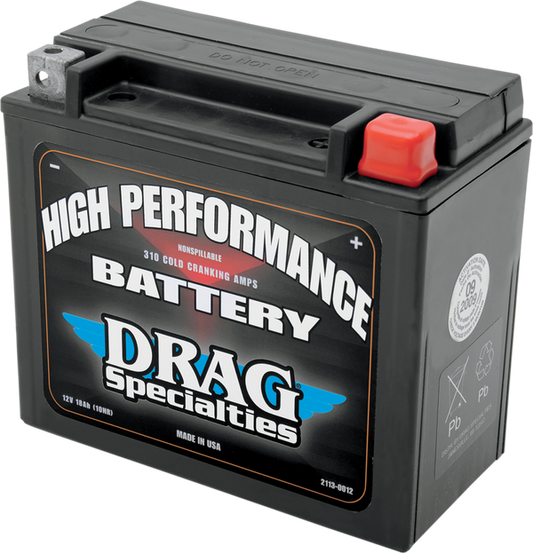 Hochleistungsbatterie DRAG SPECIALTIES BATT DRAG SPEC YTX20HL wie Harley-Davidson 65989-97A