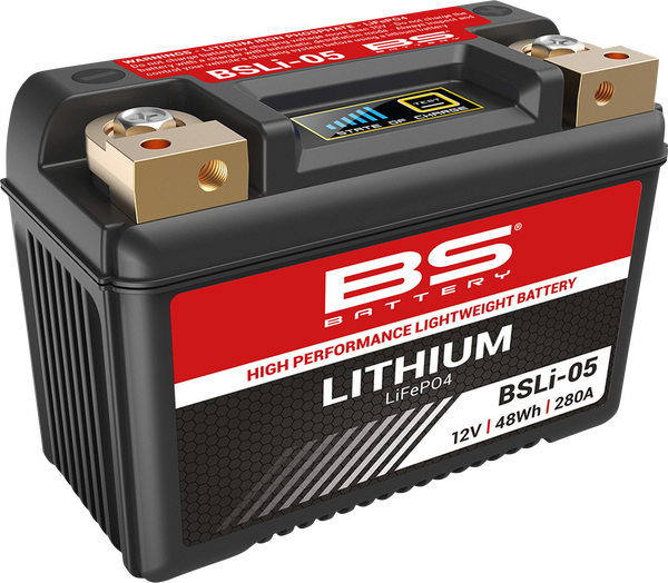 Lithium LiFePO4 Batterie BS BATTERY BATTERY LITHIUM BSLI05 Motorradbatterie 12v