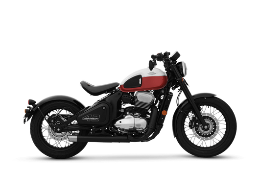 Jawa Bobber 350 Neufahrzeug Retro Rot Weiß Vorbestellen Verfügbar Ab April 2024